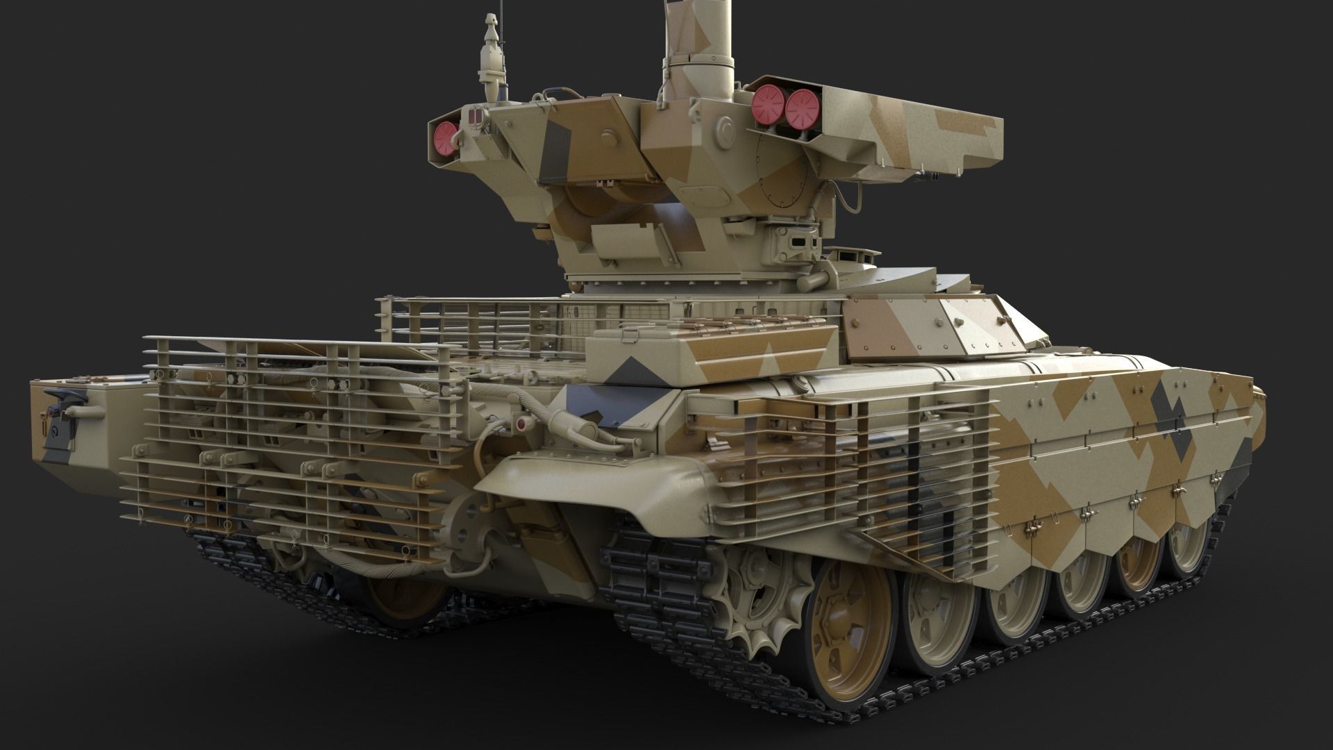 Tank Terminator BMPT 72 Algeria 3D model_13