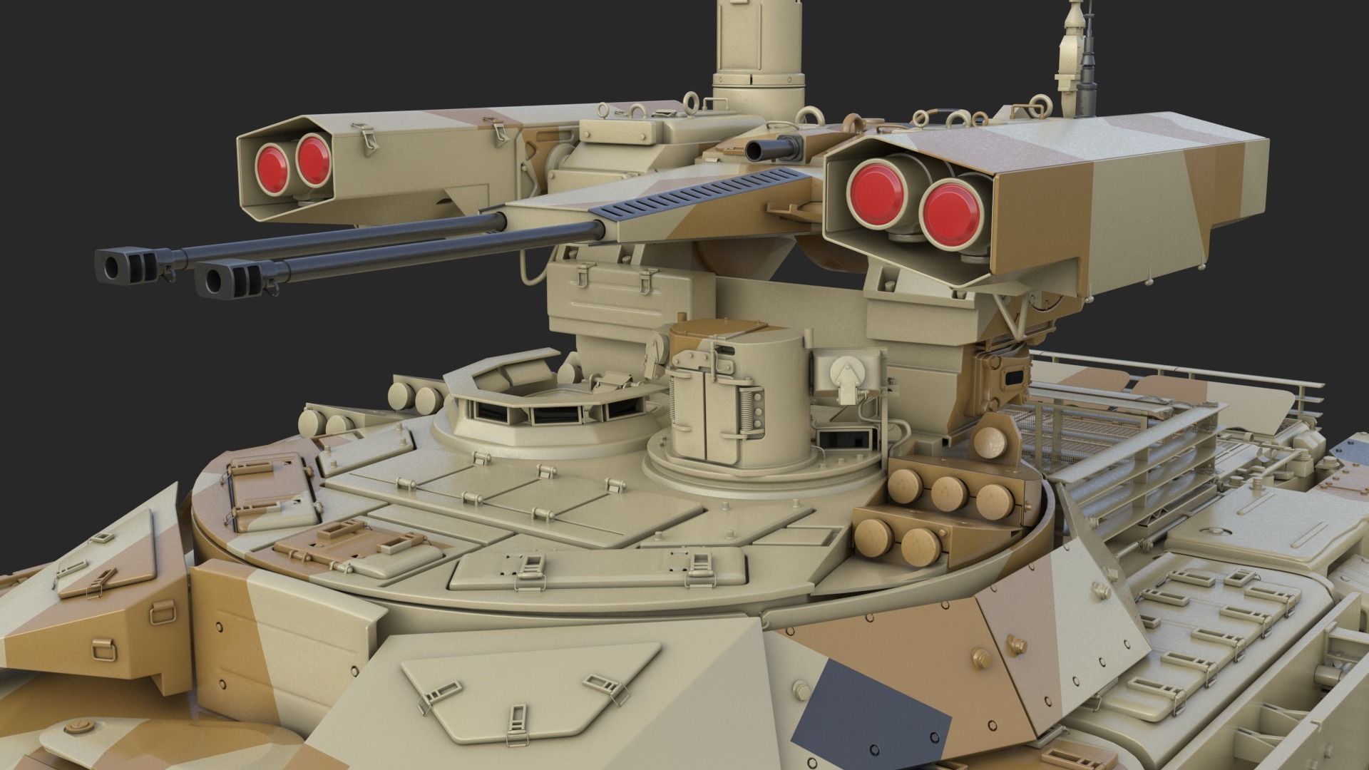 Tank Terminator BMPT 72 Algeria 3D model_16