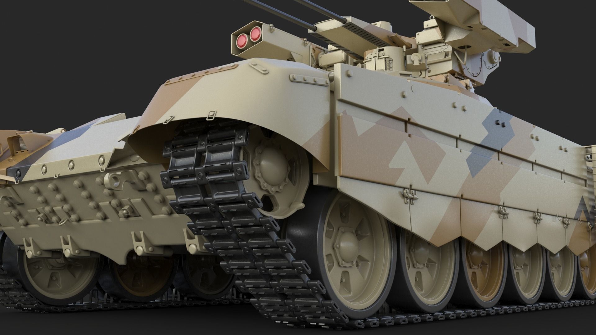Tank Terminator BMPT 72 Algeria 3D model_22