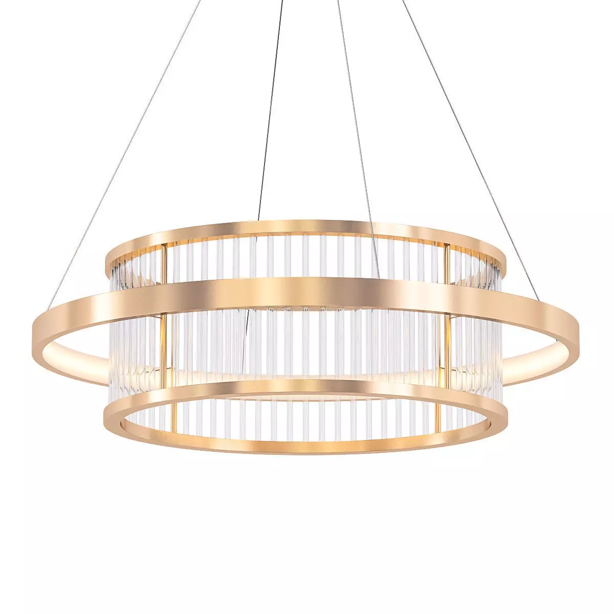 SVANA olympia pendant light - gold 3D model_0