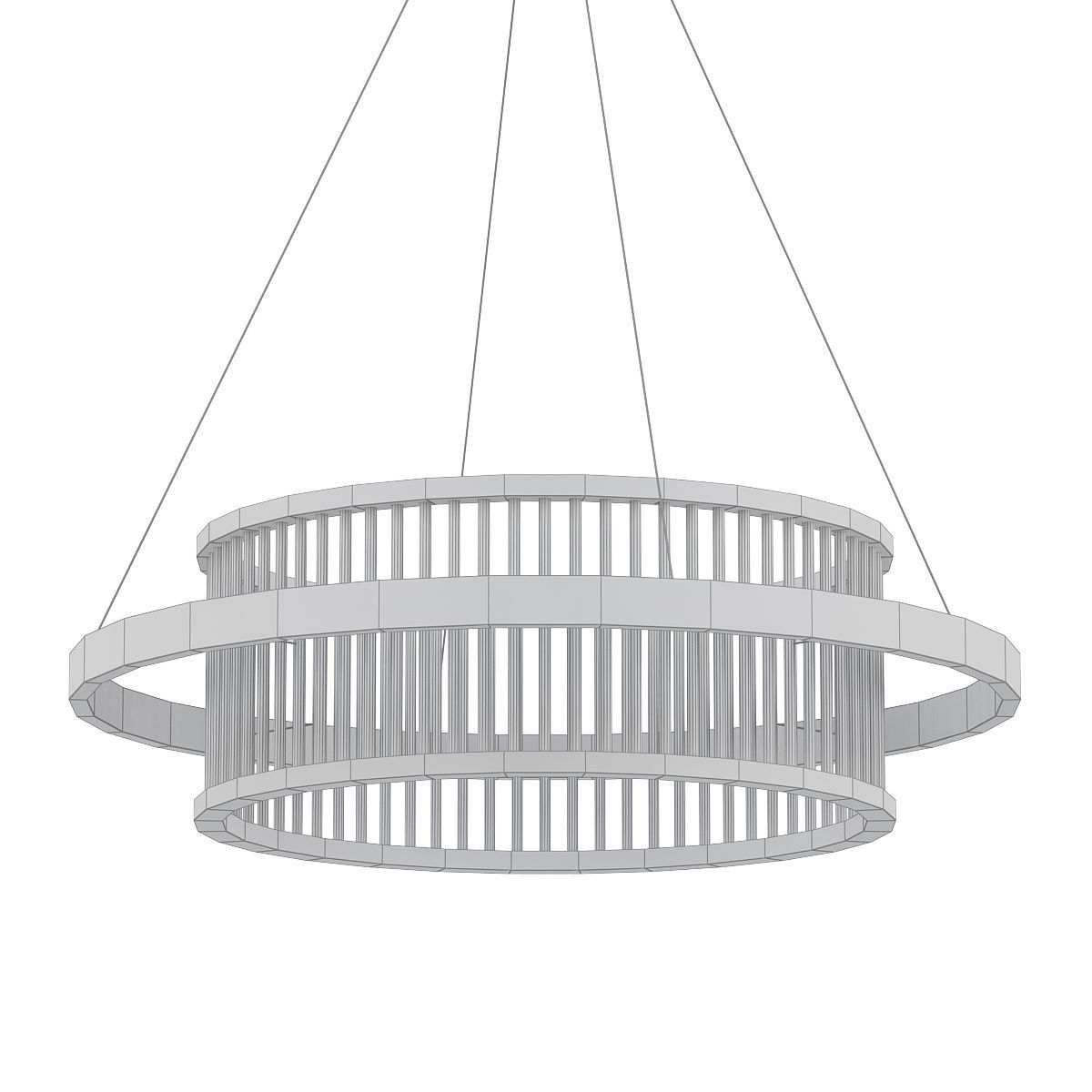 SVANA olympia pendant light - gold 3D model_4