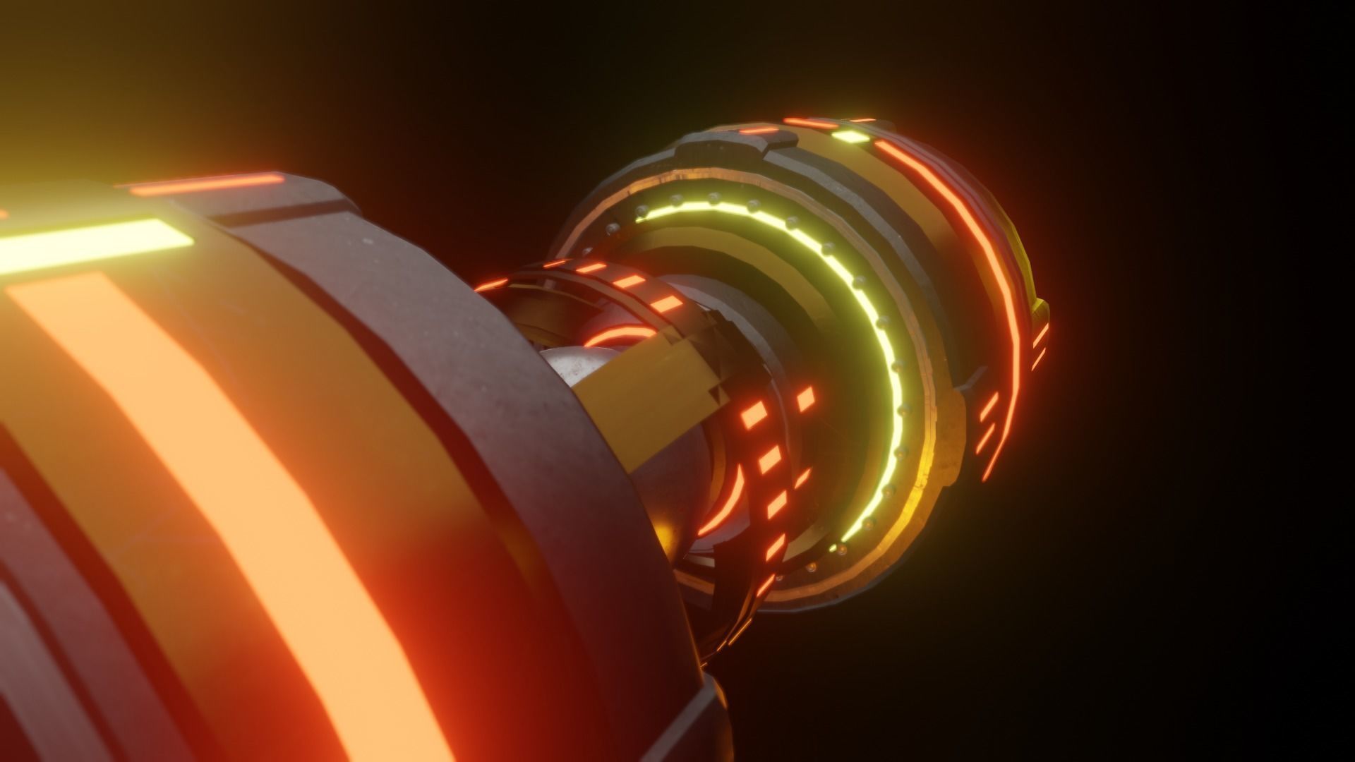 Arc T-24 Custom Bomb Free low-poly 3D model_3