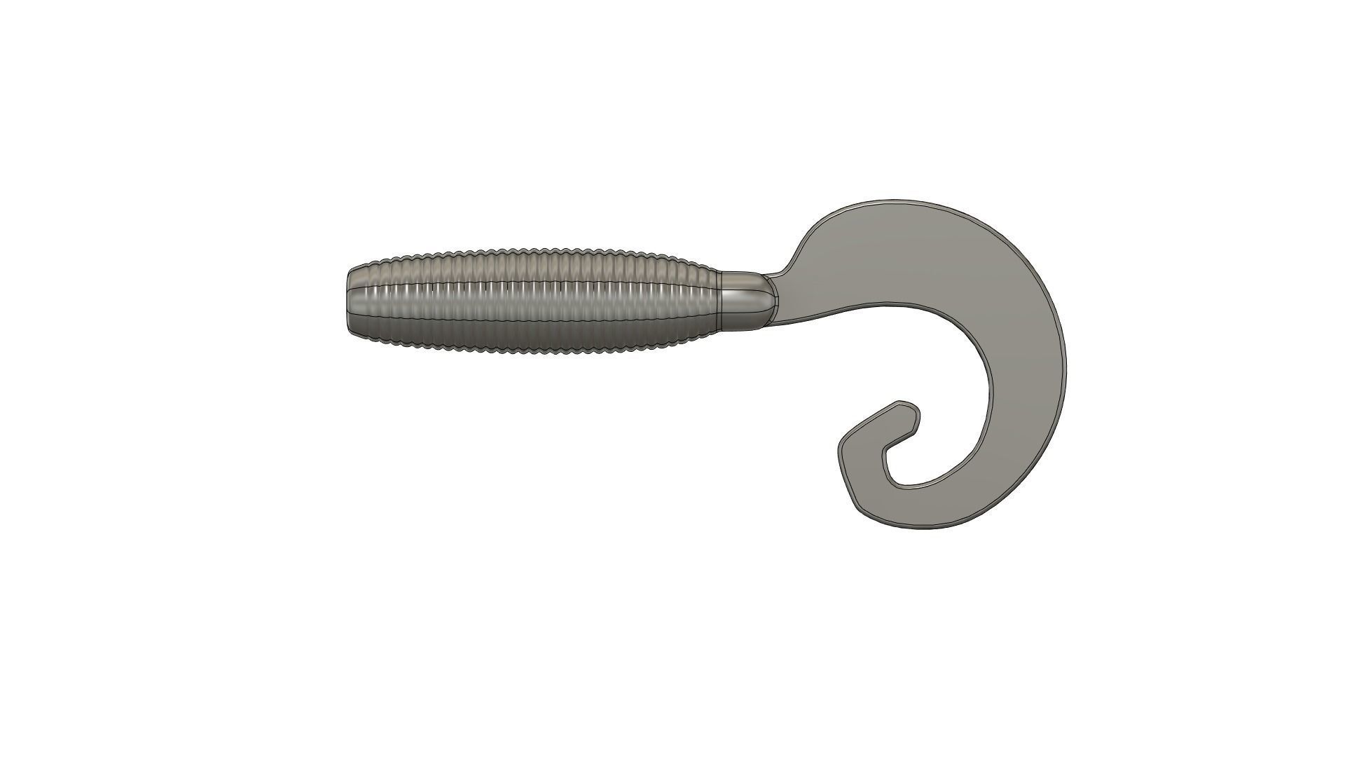 Soft bait  lure v4 3D print model_10