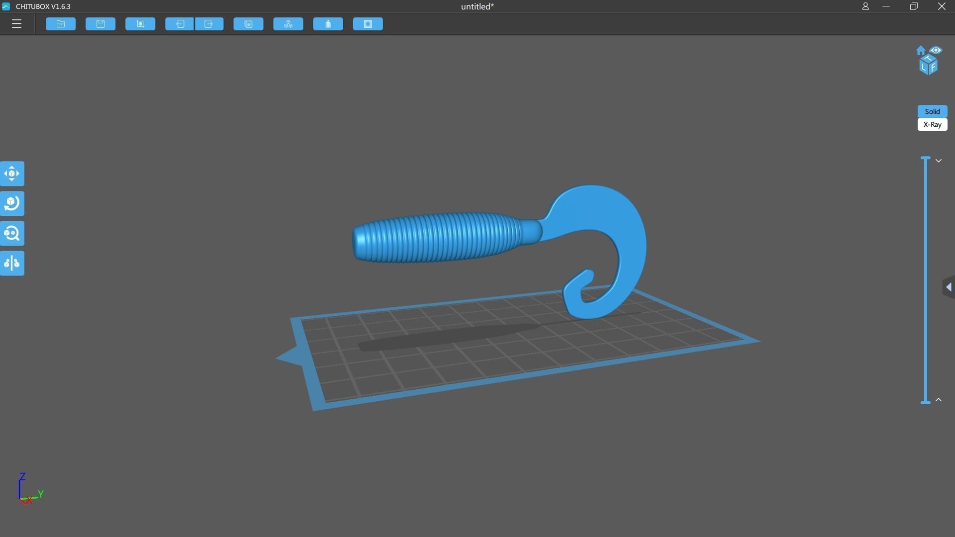 Soft bait  lure v4 3D print model_11