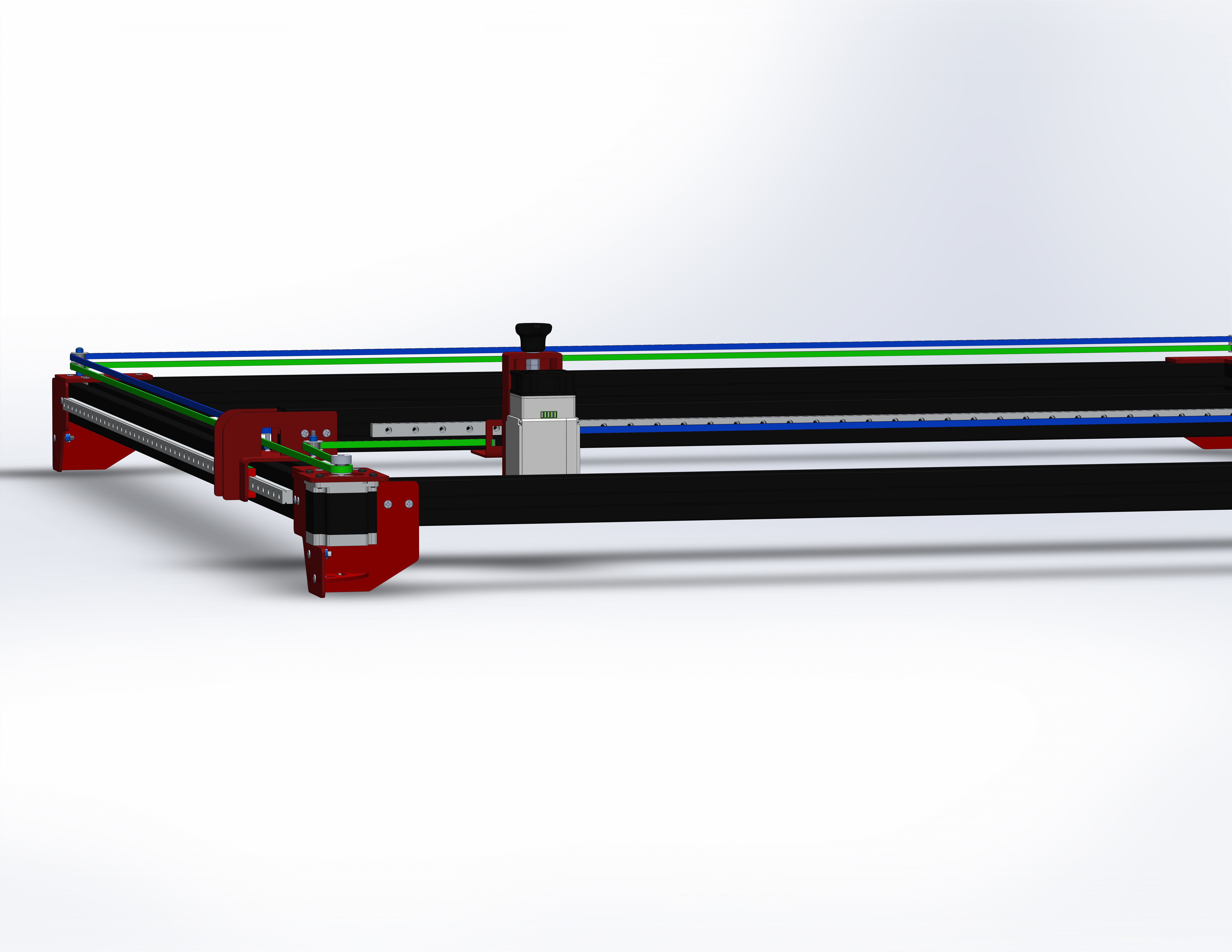 Laser cutting machine 3D model_11