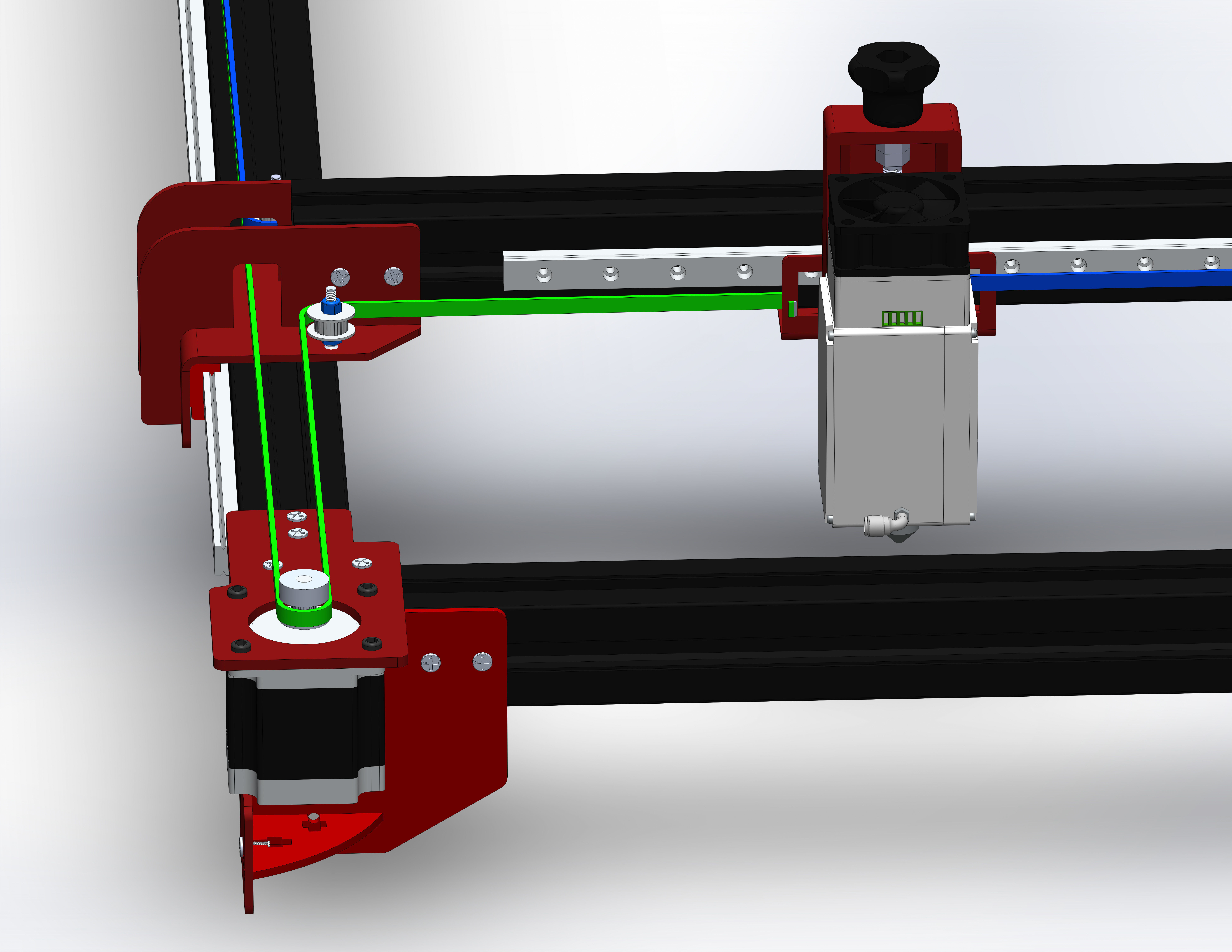 Laser cutting machine 3D model_25