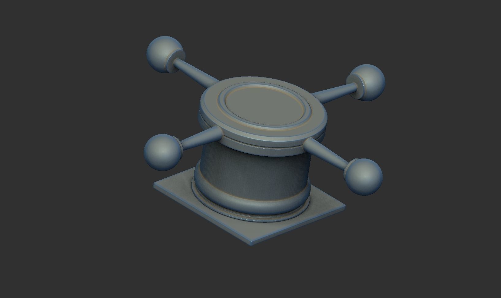 Control Panel IMM Brushes and 3D Models Vol 3 3D model_8