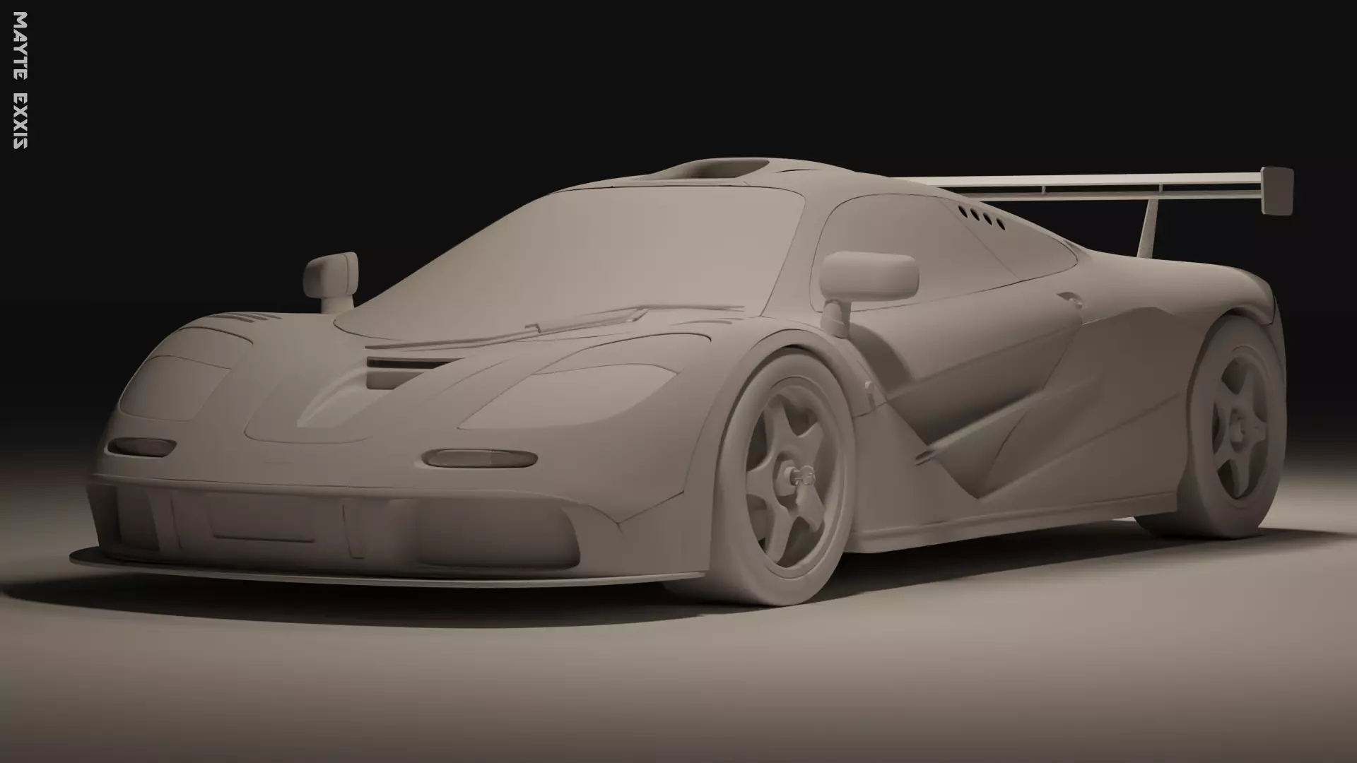 McLaren F1 LM 3D model_0