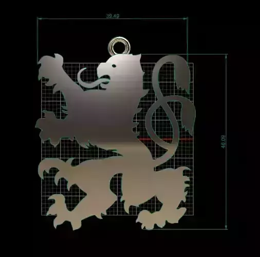 lion pendant jewelry