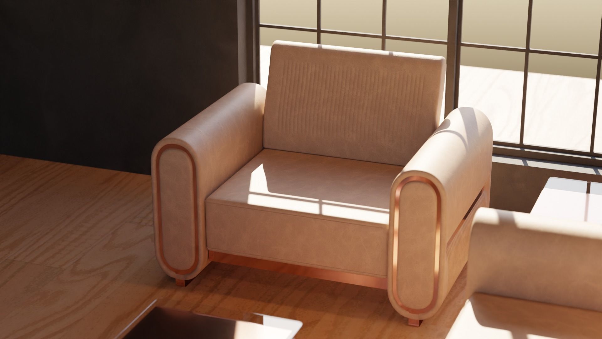 Sofa Set 04 3D model_10