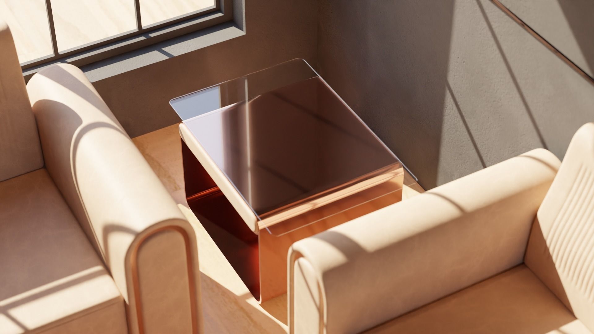 Sofa Set 04 3D model_14