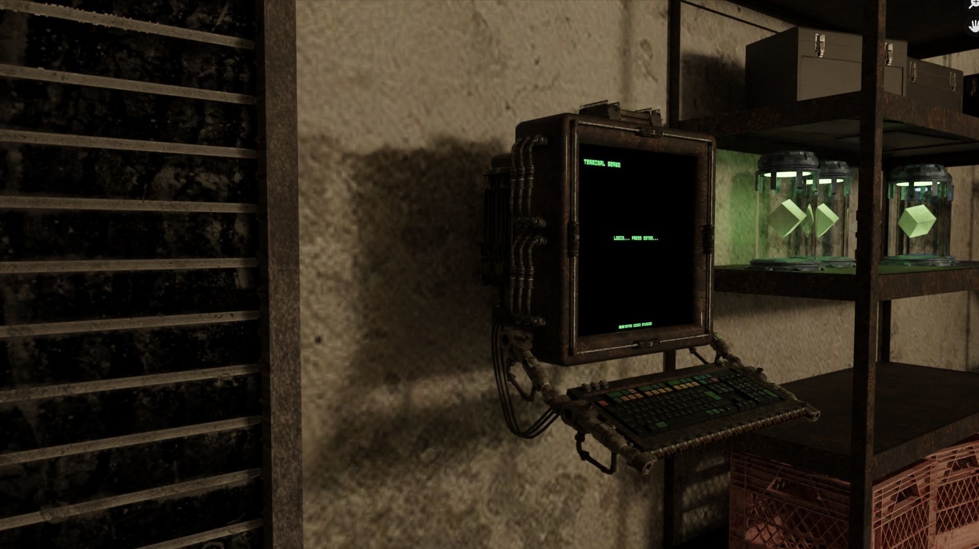 Computer Terminal 3D model_4