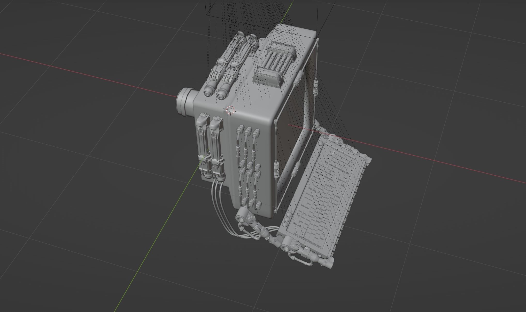 Computer Terminal 3D model_3