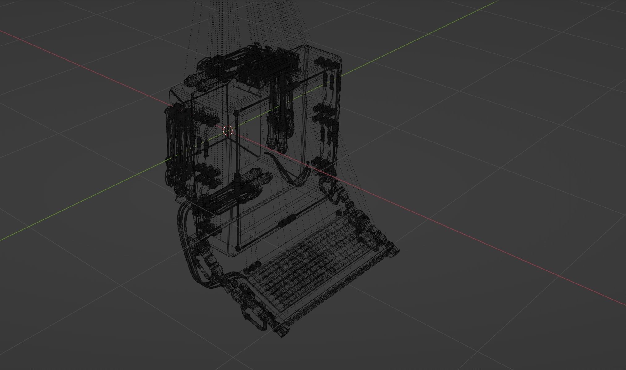 Computer Terminal 3D model_5
