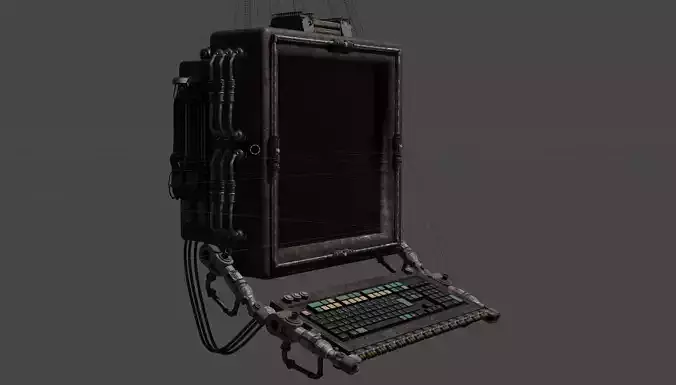 Computer Terminal 3D model