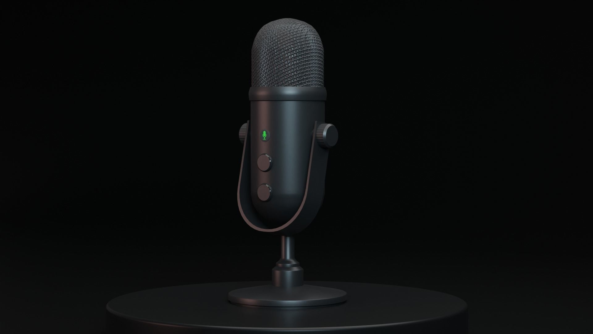 Mic Collection microphone 3D model_7