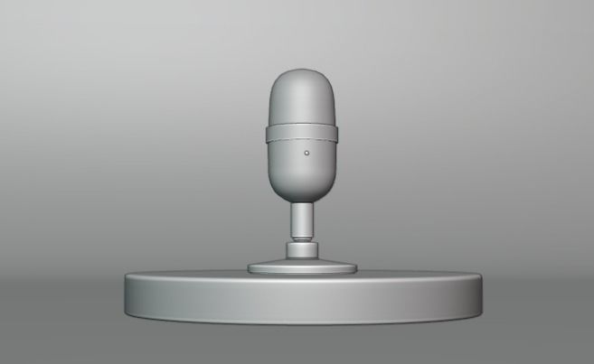 Mic Collection microphone 3D model_13