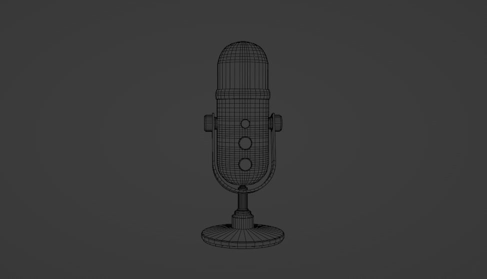 Mic Collection microphone 3D model_9