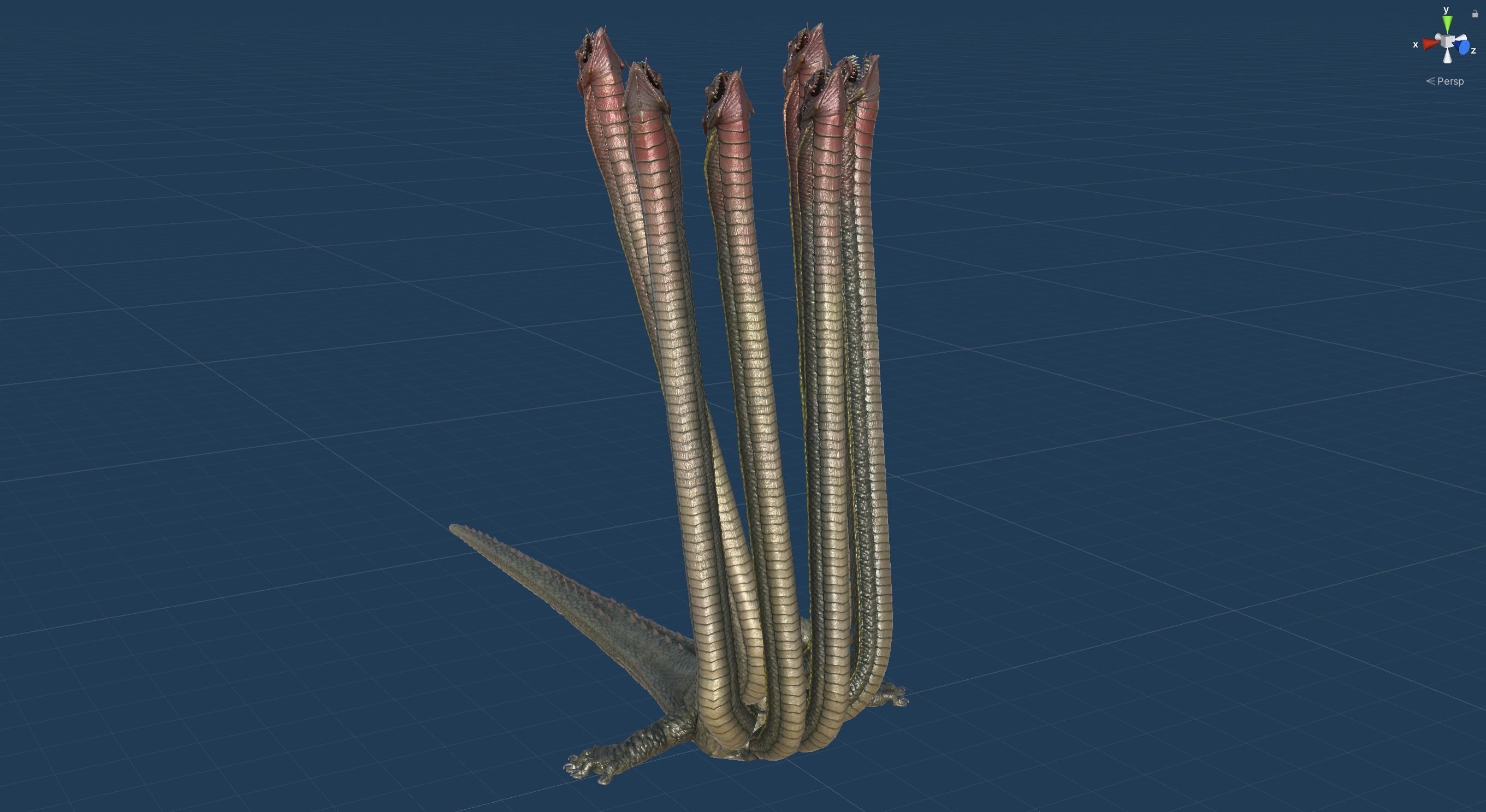 Hydra GR Low-poly 3D model_21