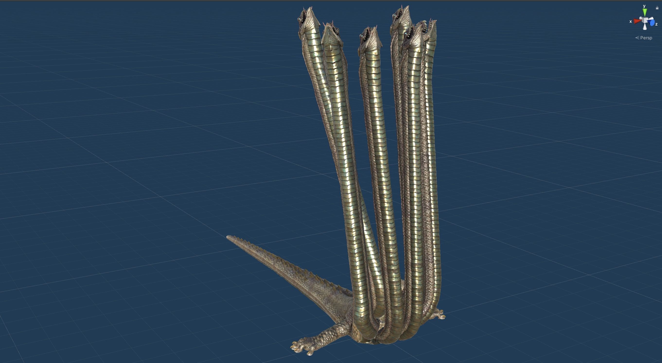 Hydra GR Low-poly 3D model_23