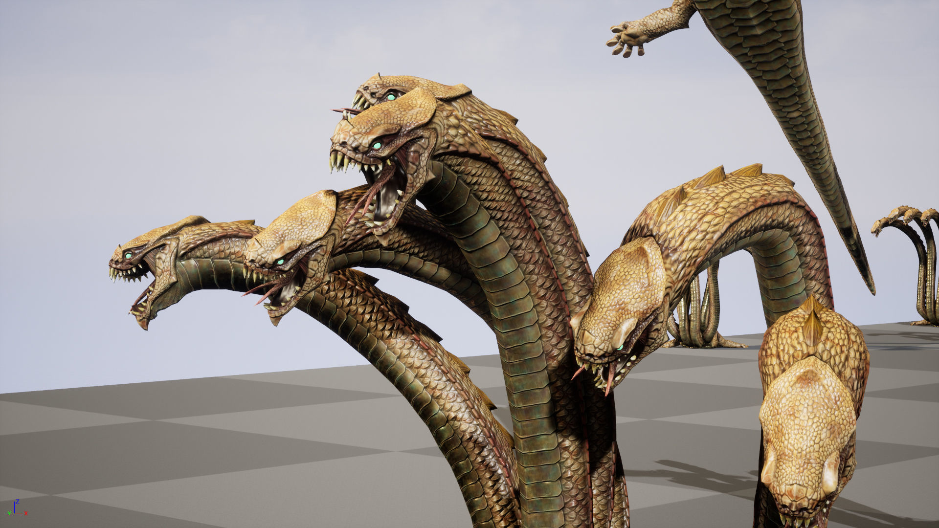 Hydra GR Low-poly 3D model_19