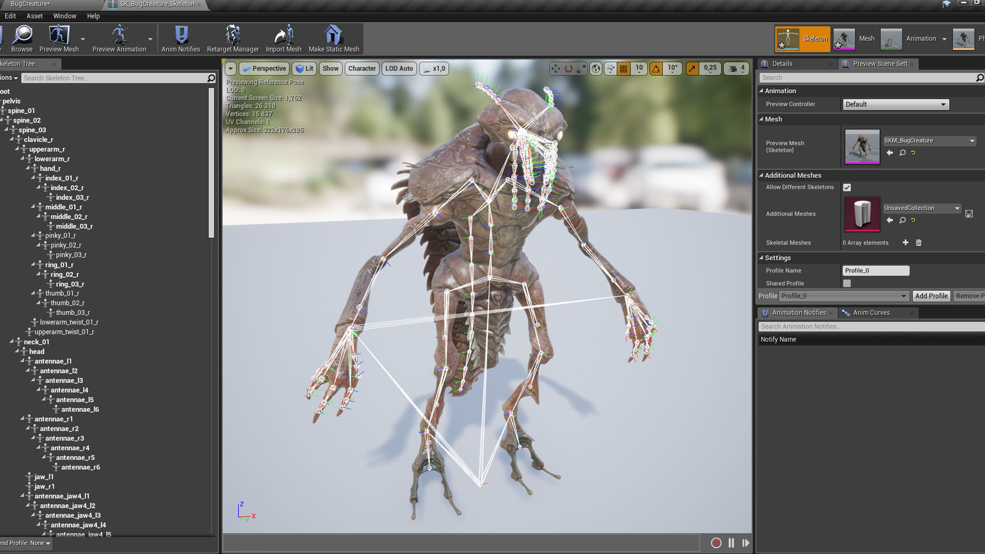 Bug Creature  Low-poly 3D model_18