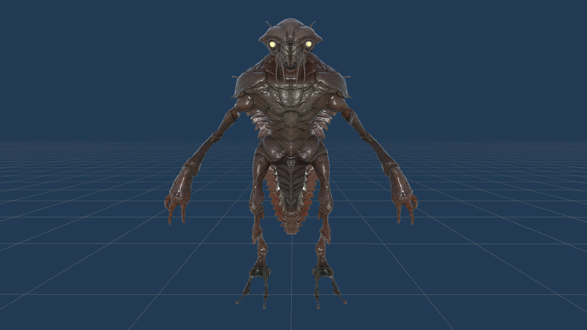 Bug Creature  Low-poly 3D model_19