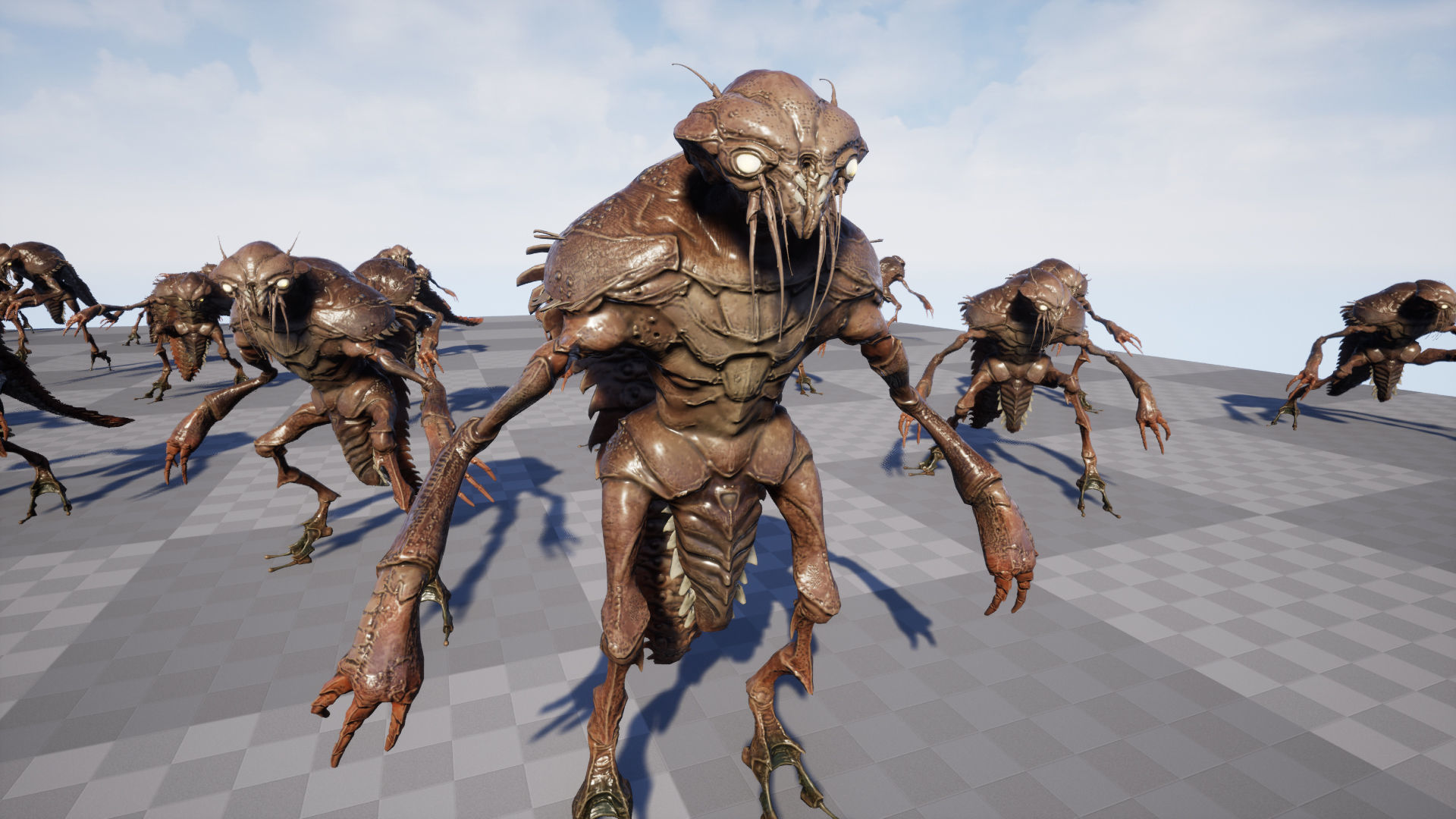 Bug Creature  Low-poly 3D model_15