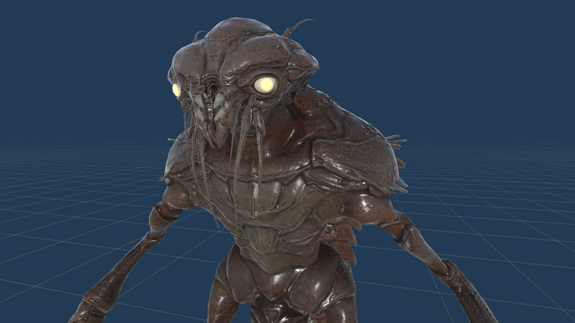 Bug Creature  Low-poly 3D model_20