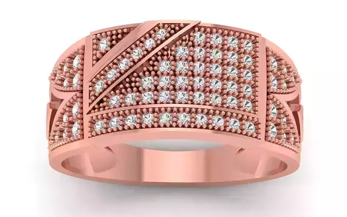 Solitaire Wedding Engagement Men Ring