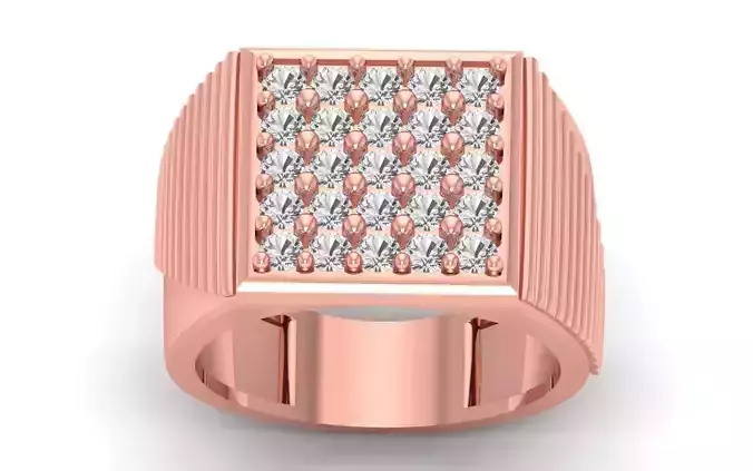 Solitaire Wedding Engagement Men Ring