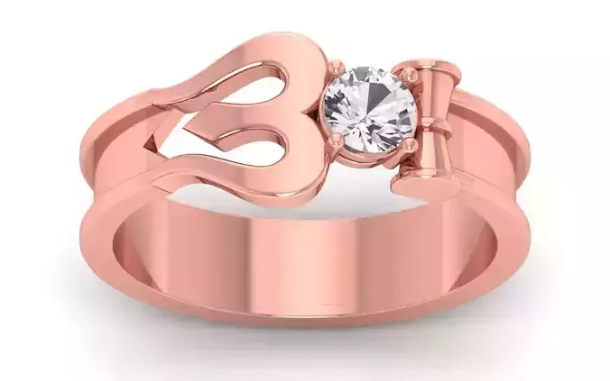 Solitaire Wedding Engagement Ring