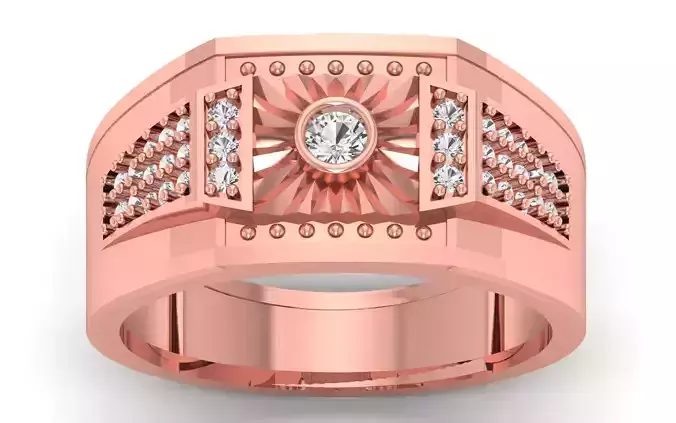 Solitaire Wedding Engagement Ring