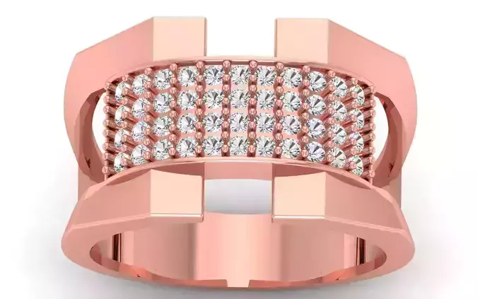 Solitaire Wedding Engagement Men Ring