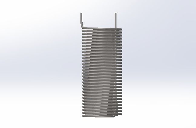 Coils of H 23inch   D 8inch and  10inch 3D print model_6