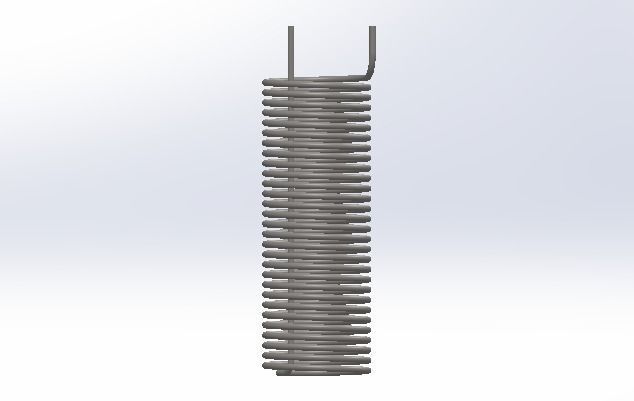 Coils of H 23inch   D 8inch and  10inch 3D print model_3