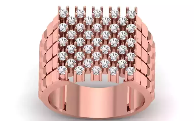 Solitaire Wedding Engagement Men Ring