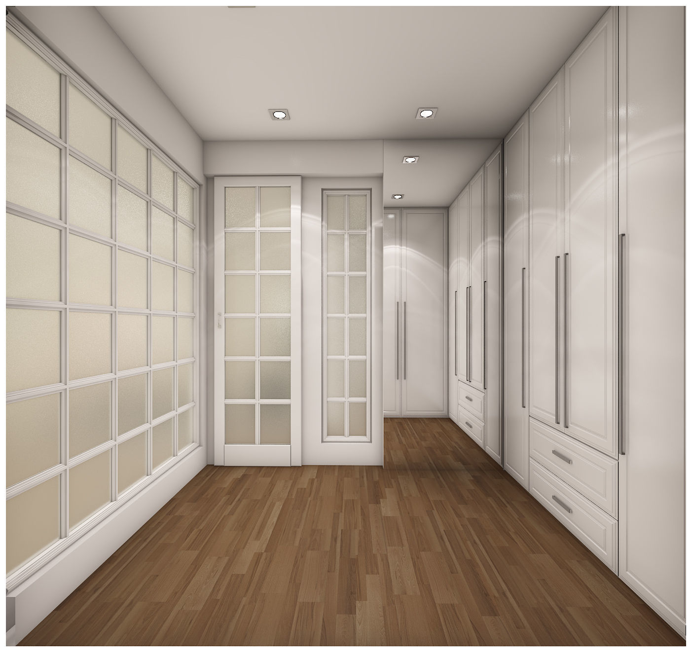 Living area 3D model_12