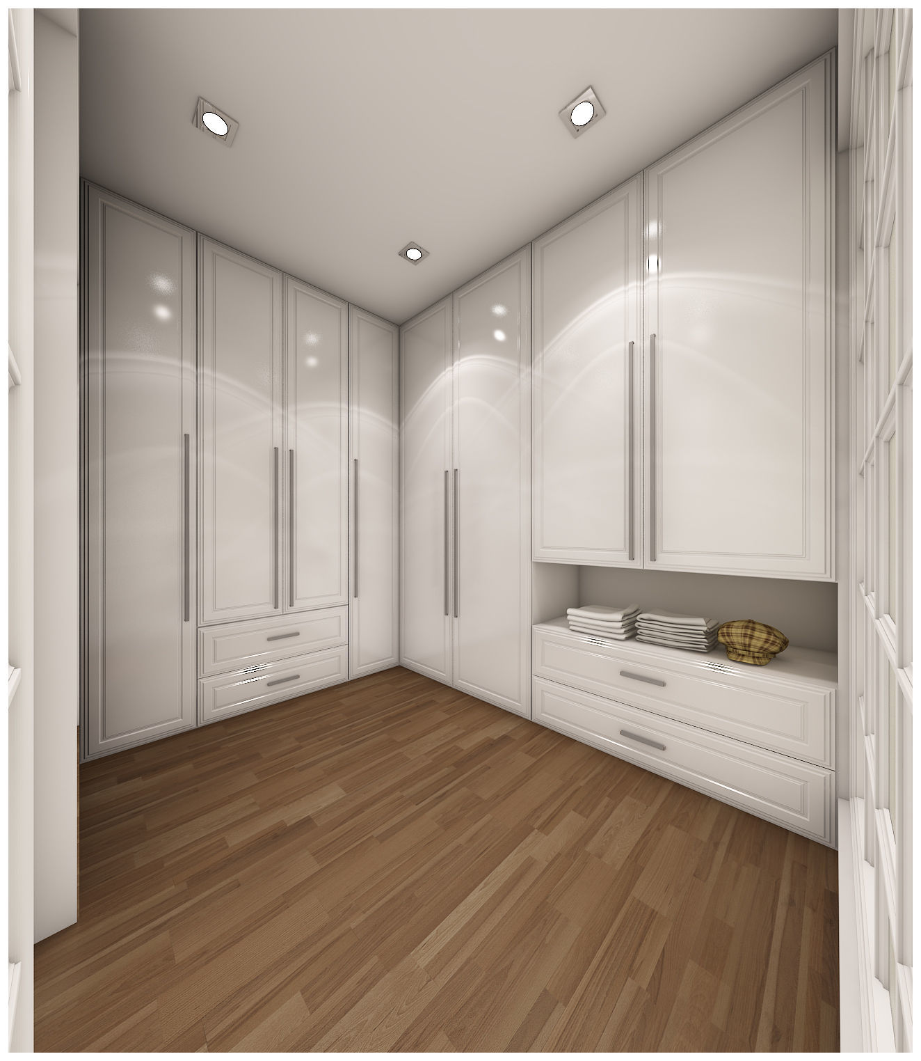 Living area 3D model_11