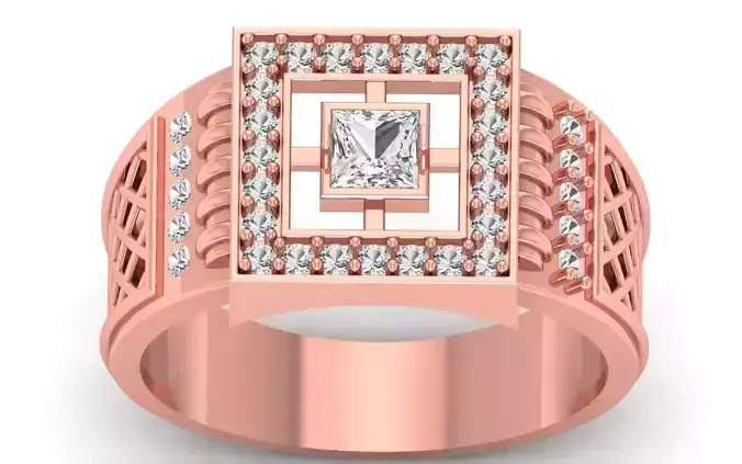 Solitaire Wedding Engagement Ring