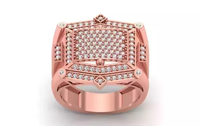 Solitaire Wedding Engagement Men Ring