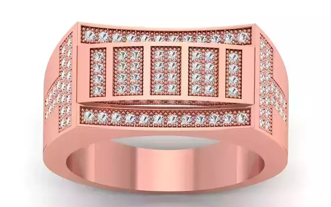 Solitaire Wedding Engagement Men Ring