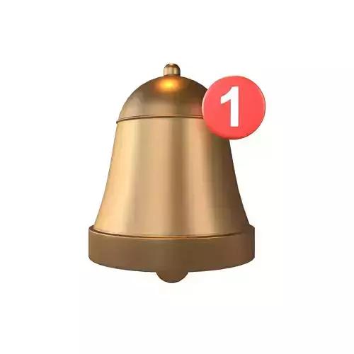 Notification Bell with Reminder Number v1 007