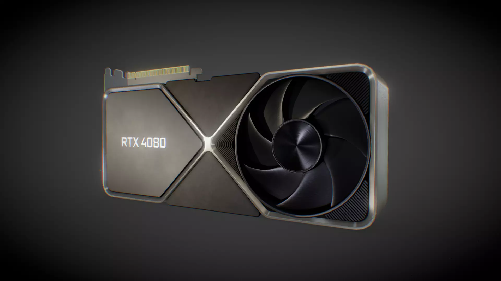 NVIDIA GeForce RTX 4080 GPU 3D model_0