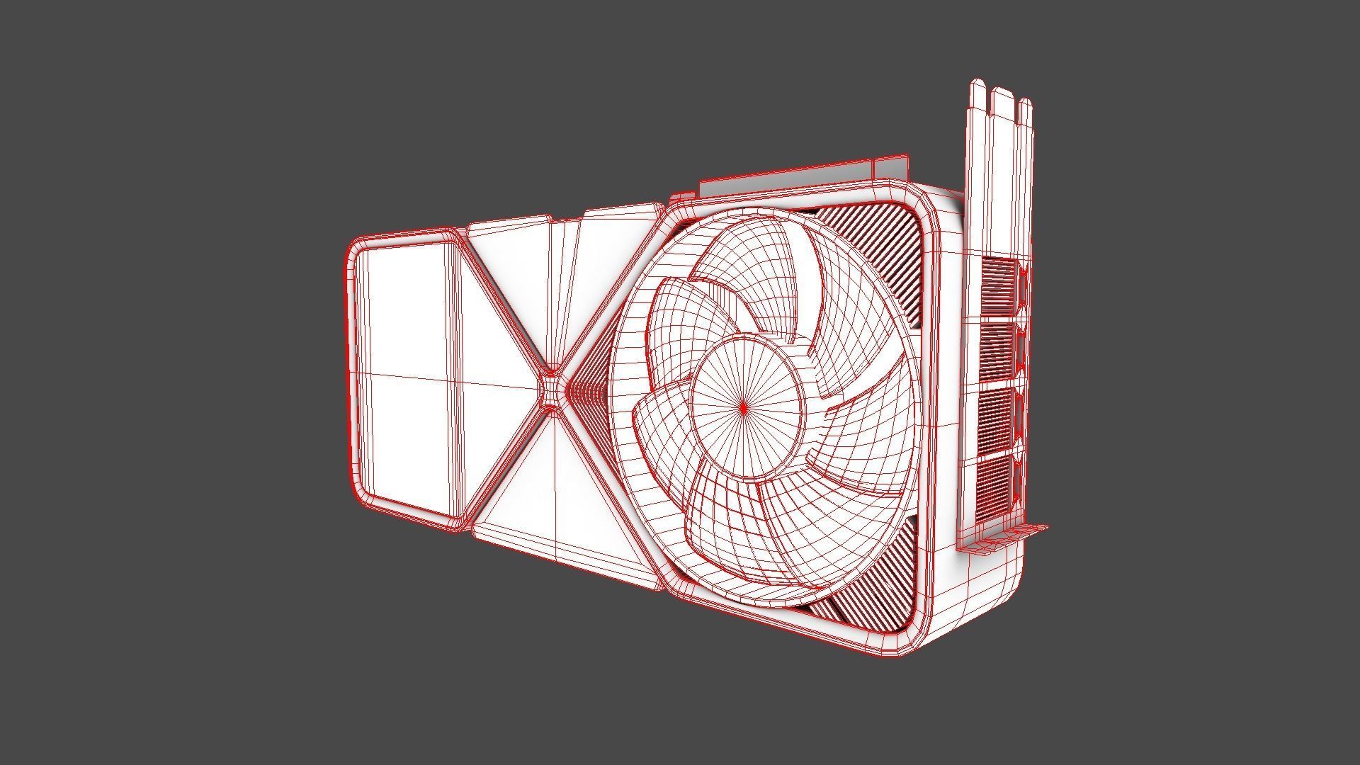 NVIDIA GeForce RTX 4080 Ti GPU 3D model_6