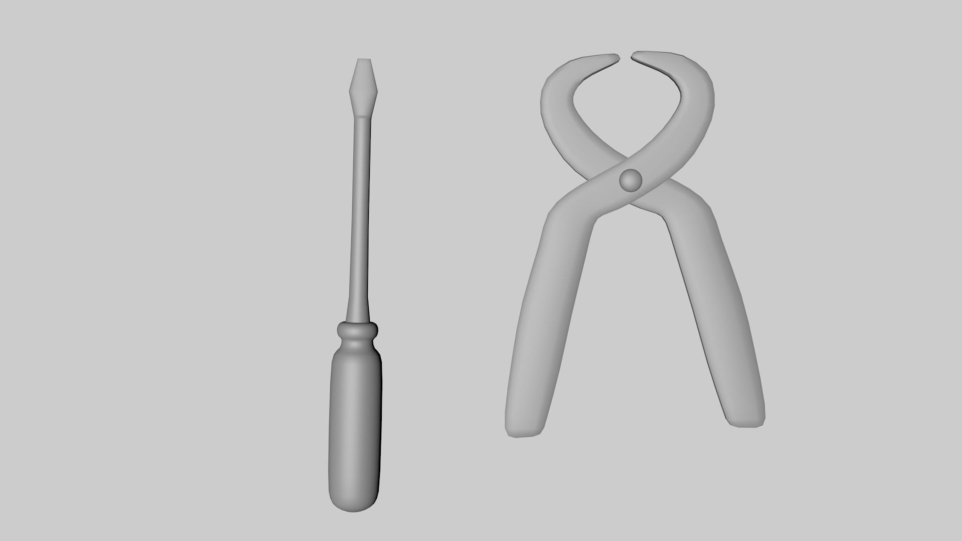 Stylized Tools 3D model_2