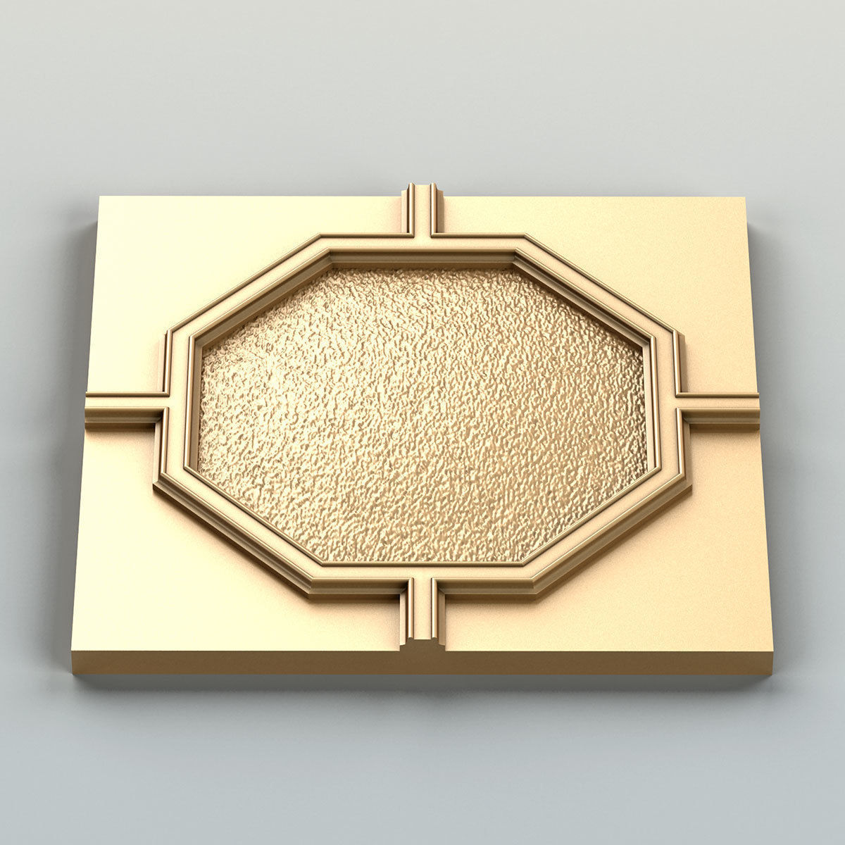 Wall panel 030 3D model_3