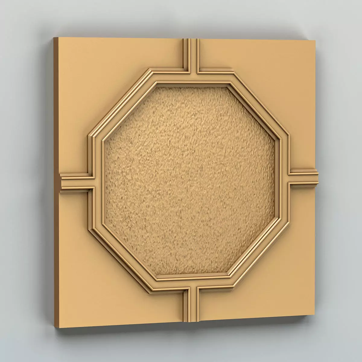 Wall panel 030 3D model_0