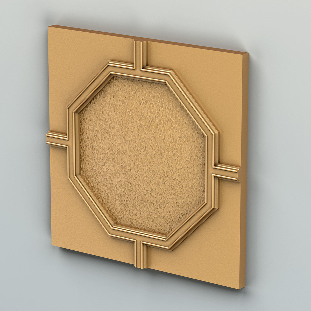 Wall panel 030 3D model_2