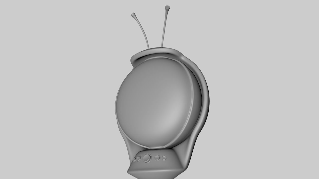 Sci-Fi TV 3D model_3